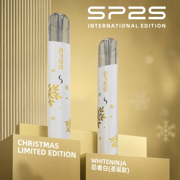 思博瑞-SP2S-聖誕系列-鈦金屬-電子煙主機-忍者白-1 思博瑞 SP2S 聖誕系列 鈦金屬 電子煙主機 忍者白