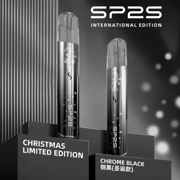 思博瑞-SP2S-聖誕系列-鈦金屬-電子煙主機-鋼黑-1 思博瑞 SP2S 聖誕系列 鈦金屬 電子煙主機 鋼黑